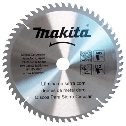 Disco Sierra Circular Makita D-51384
