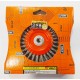 GRATA CIRCULAR ACERO TRENZADO 6"