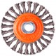 GRATA CIRCULAR ACERO TRENZADO 6"