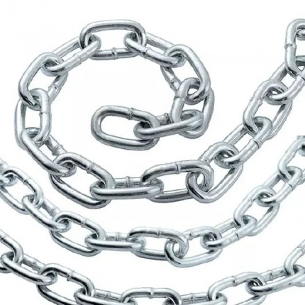 CADENA GALVANIZADA 3 MM ESLABÓN CORTO