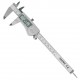 Calibrador vernier digital 6 pulg, acero inox, std y mm, TRUPER