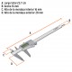 Calibrador vernier digital 6 pulg, acero inox, std y mm, TRUPER