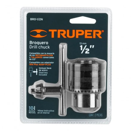 MANDRIL 1/2 pulg TRUPER (BRO-1/2N) 16478