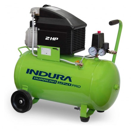 Compresor 50 Lt 2HP Huracán 1520 Pro 2 + Kit Indura