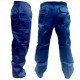 PANTALON POPLIN AZUL CARGO T-XL