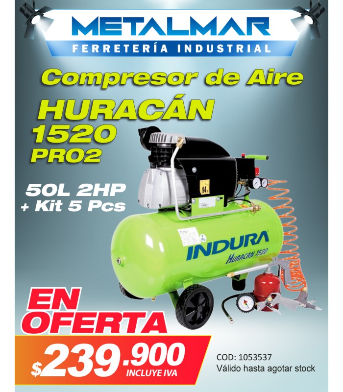 OFERTA COMPRESORA HURACÁN INDURA MARZO 2026
